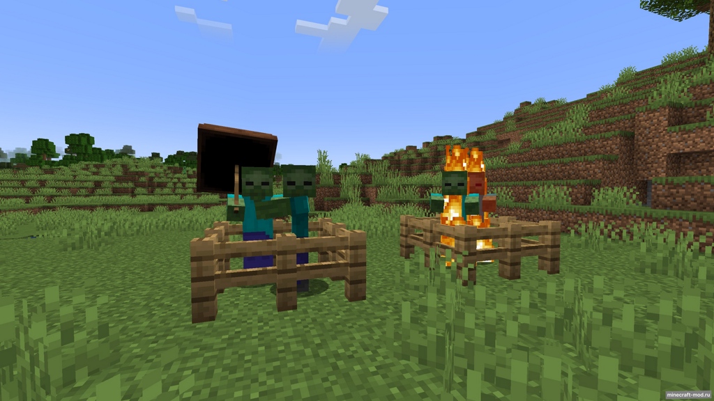 Мод Umbrellas для Minecraft 1.20.2, 1.20.1, 1.20