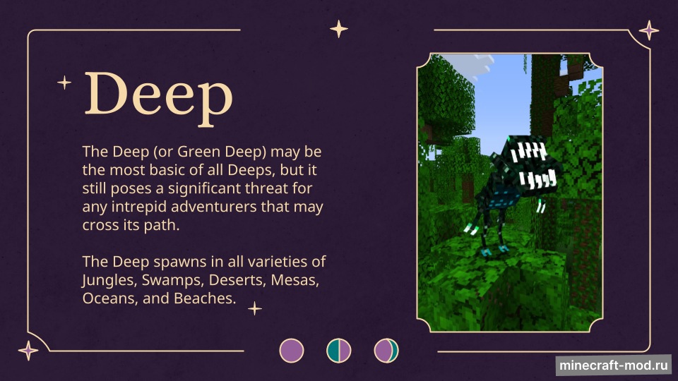 Мод Depth Crawler для Minecraft 1.20.1