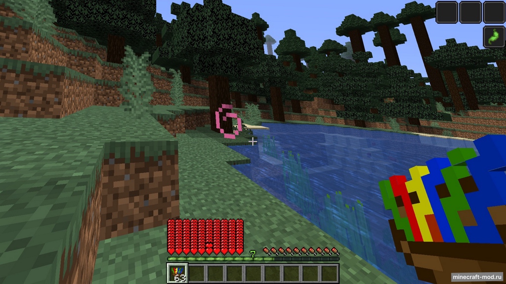 Мод Candy mod для Minecraft 1.16.5