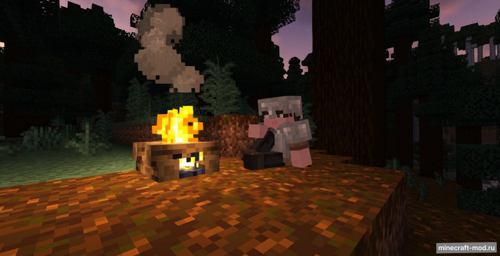 Мод Sit & Chill для Minecraft 1.20.1