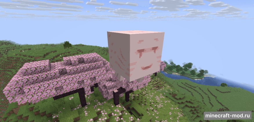 Мод GhastTopia для Minecraft 1.21.8