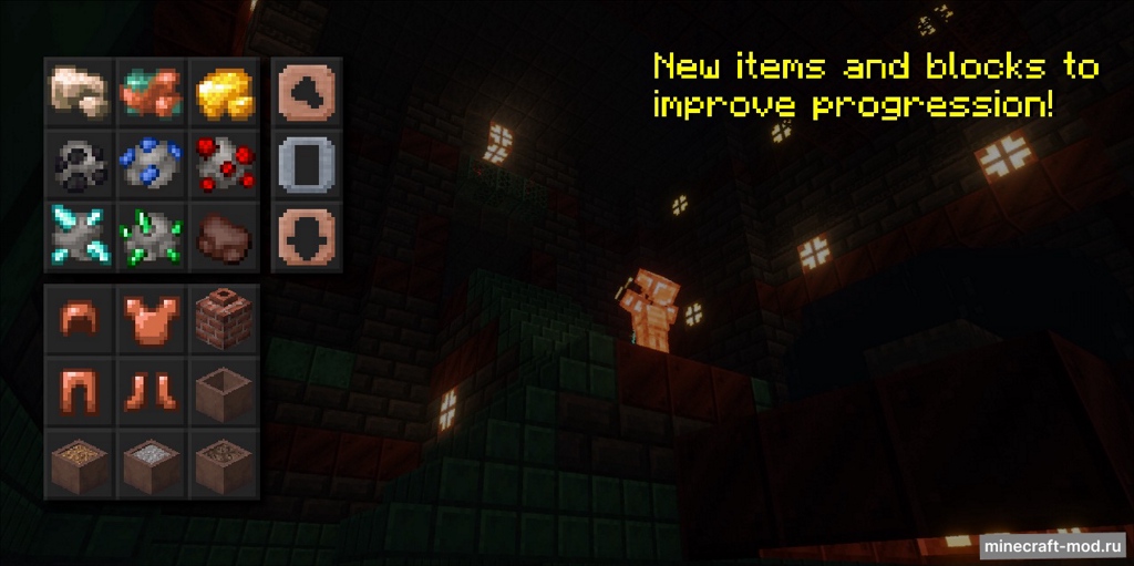 Мод Genesis для Minecraft 1.21.8 - 1.21.6