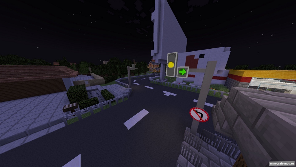 Мод Urban Infrastructure для Minecraft 1.19.4, 1.16.5