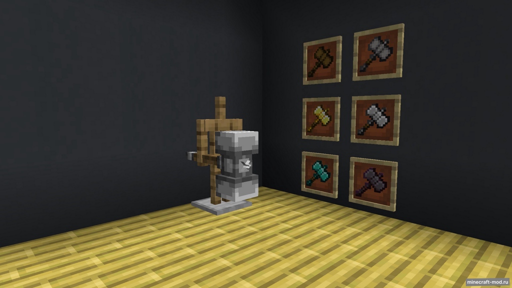Мод Weaponworks для Minecraft 1.20.4, 1.20.3, 1.20.2,  ...
