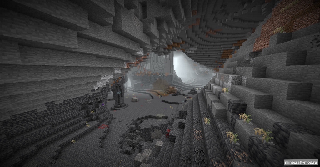 Мод Greg Caves для Minecraft 1.7.10