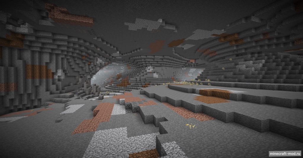 Мод Greg Caves для Minecraft 1.7.10