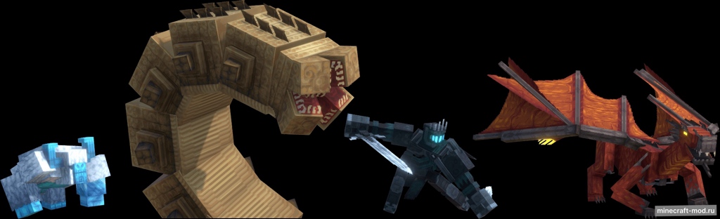 Мод Bosses'Rise для Minecraft 1.21.8 - 1.21.1, 1.21.1