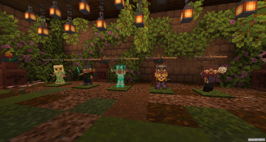 Мод Automaticons для Minecraft 1.21.1, 1.21, 1.20.6,  ...
