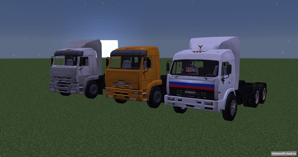 Мод Russian truck для Minecraft 1.16.5, 1.12.2