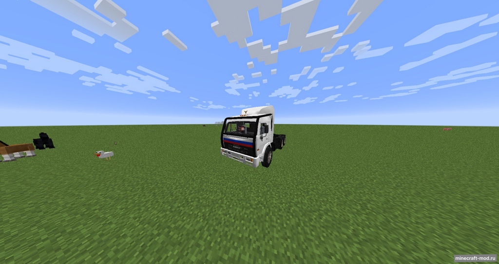 Мод Russian truck для Minecraft 1.16.5, 1.12.2