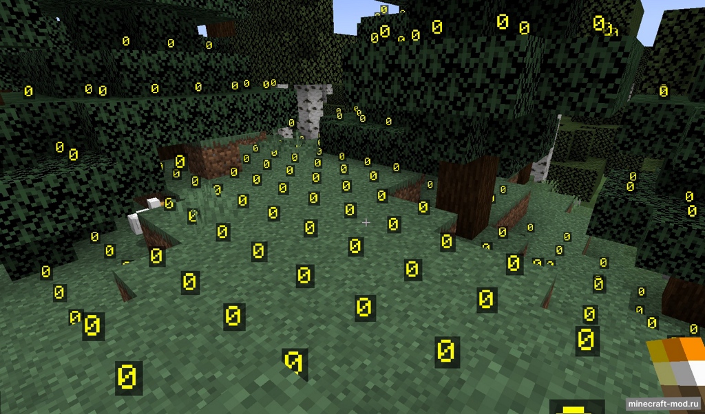 Мод Light Level Overlay Display для Minecraft 1.20.4