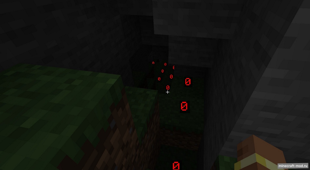 Мод Light Level Overlay Display для Minecraft 1.20.4