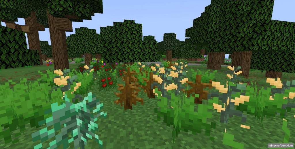 Мод Wild Growth для Minecraft 1.21.5, 1.21.4, 1.21.1,  ...