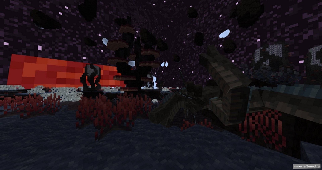 Мод Mofu's Better End для Minecraft 1.20.1