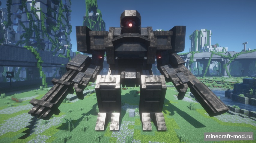 Мод Pomkots Mechs для Minecraft 1.20.1