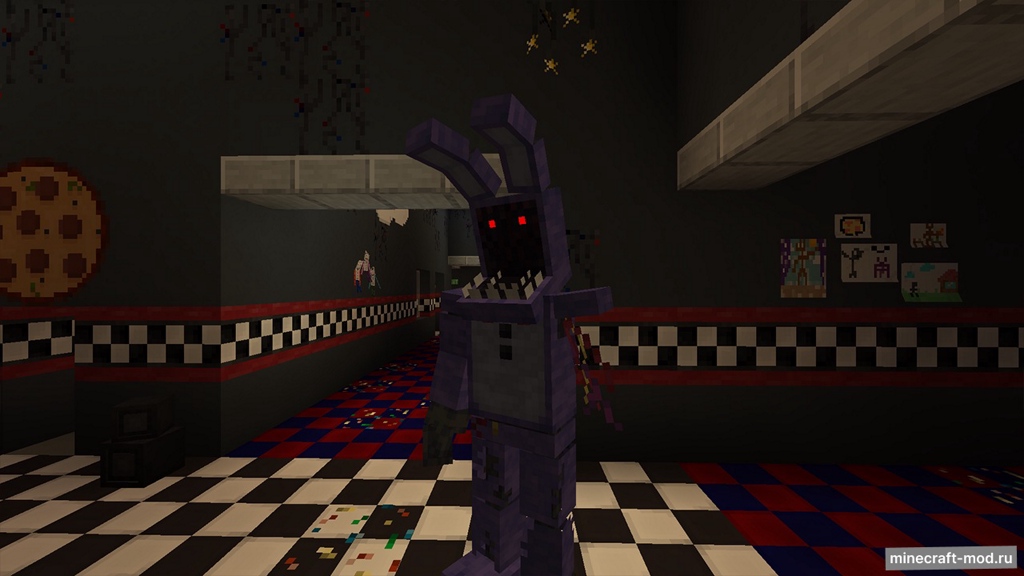 Мод FNaF 2 мод | Мод по фнаф 2 для Minecraft 1.20.1, 1.19.4, 1.19.2,  ...