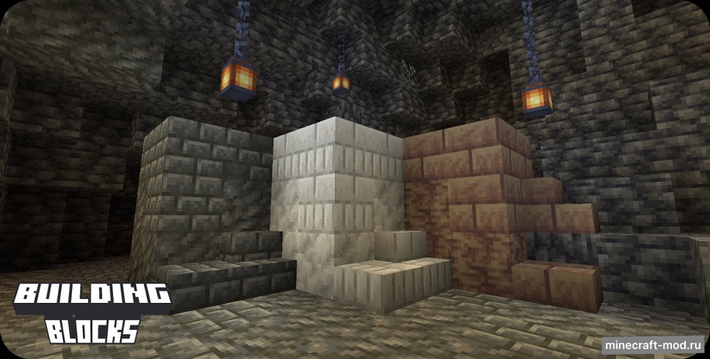 Мод Deeper Caves (Caves & Depths) для Minecraft 1.20.1, 1.19.4, 1.19.2