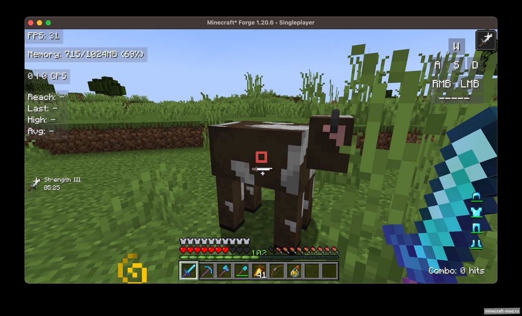 Мод BoxHud для Minecraft 1.21.5, 1.21.4, 1.21.3,  ...