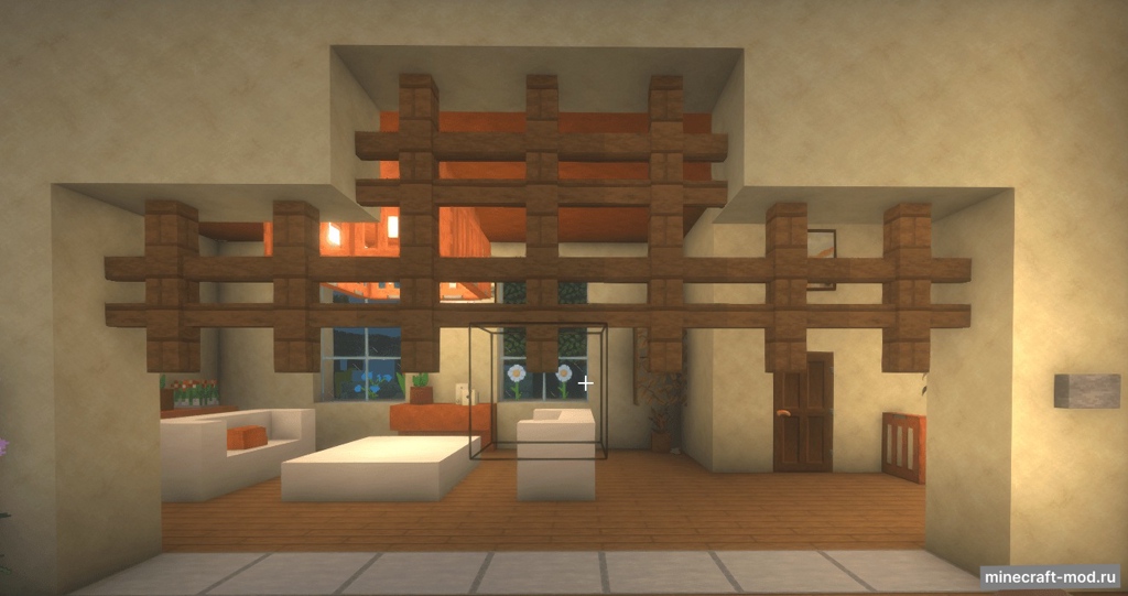 Мод Smooth Doors для Minecraft 1.20.1