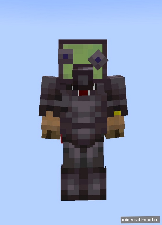 Мод Glaiden's gas mask для Minecraft 1.20.1