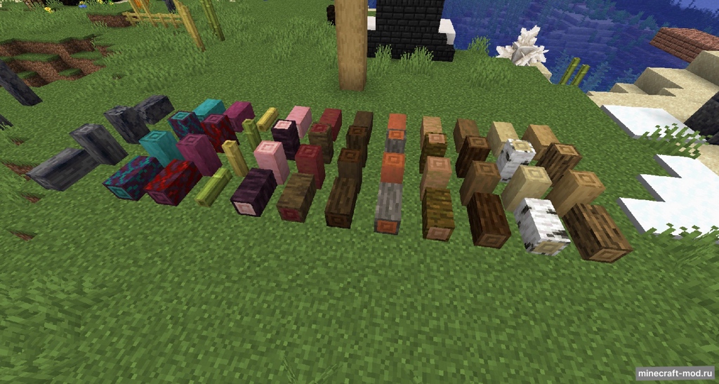 Мод Vanilla Variants для Minecraft 1.20.4