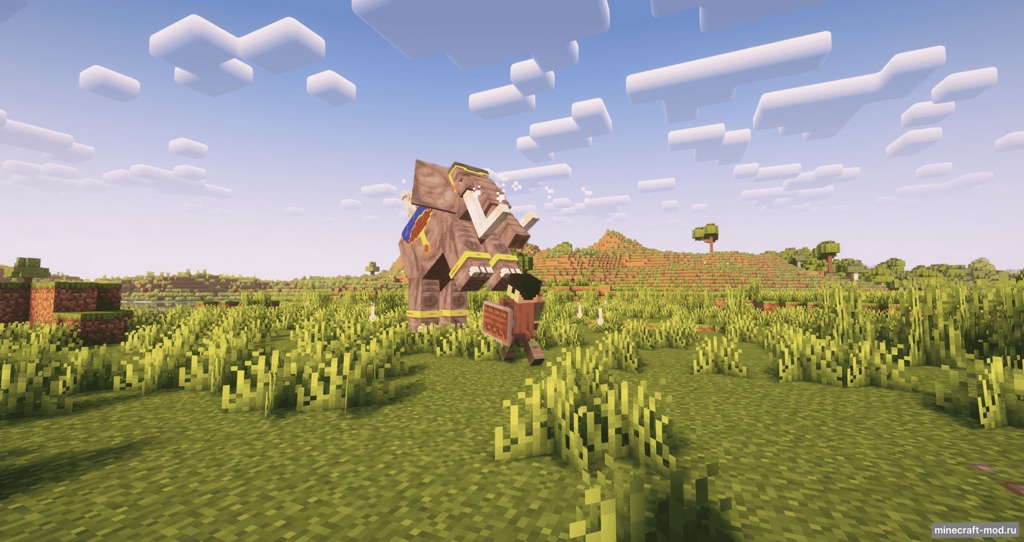 Мод War Elephants (Elephant Mount) для Minecraft 1.20.1