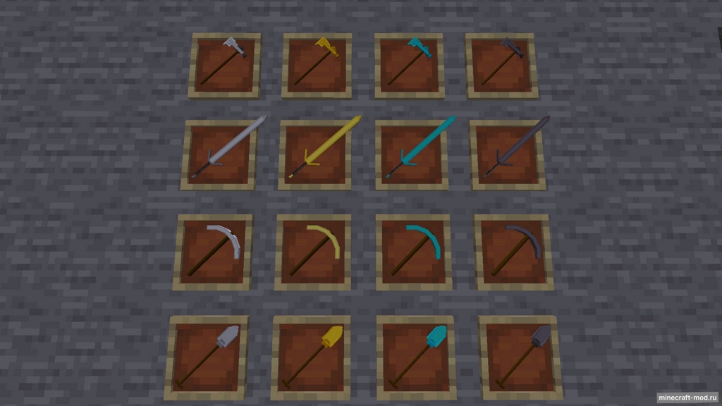 Мод Better Tools для Minecraft 1.20.1, 1.19.4