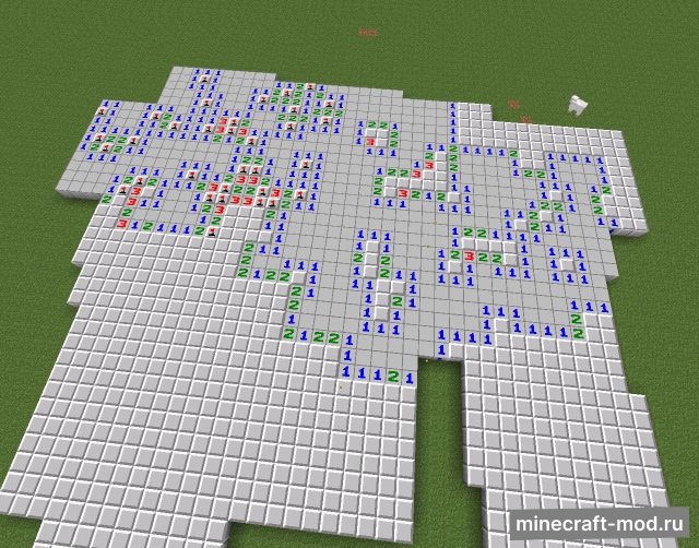 Мод Minesweeper для Minecraft 1.8.8, 1.8, 1.7.10,  ...