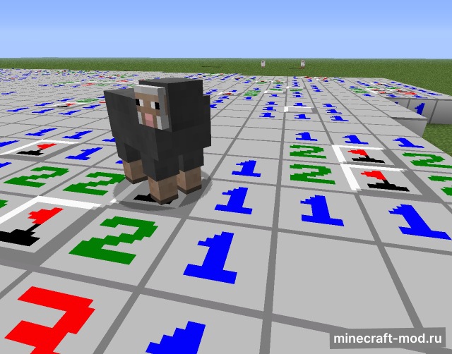 Мод Minesweeper для Minecraft 1.8.8, 1.8, 1.7.10,  ...