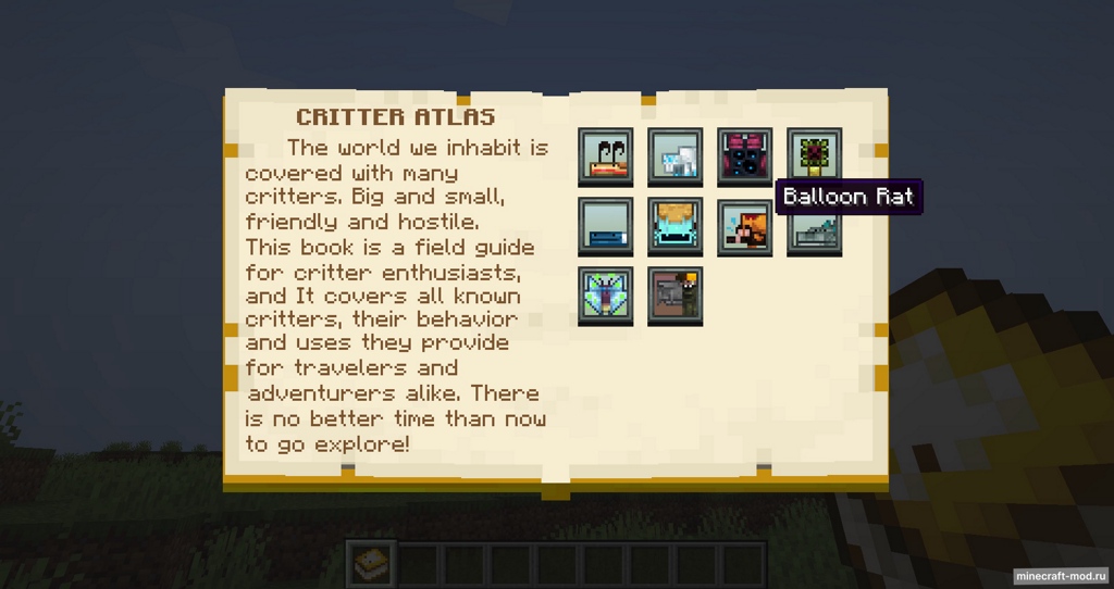 Мод More Critters для Minecraft 1.20.1