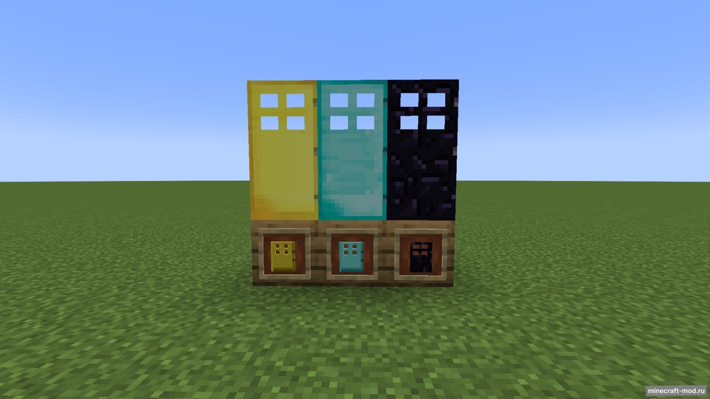 Мод More Doors для Minecraft 1.20.1, 1.19.2, 1.16.5