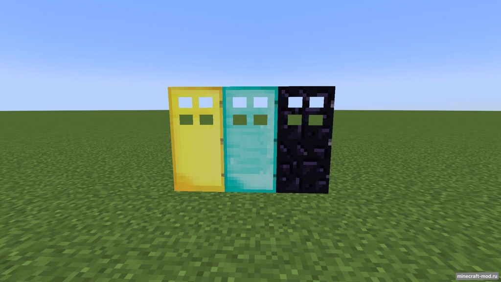 Мод More Doors для Minecraft 1.20.1, 1.19.2, 1.16.5
