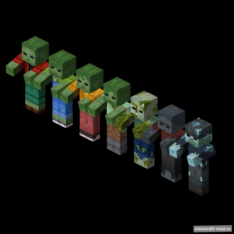 Мод Mo' Variants для Minecraft 1.20.1