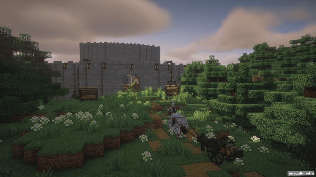 Мод Kingdoms & Sieges для Minecraft 1.20.1