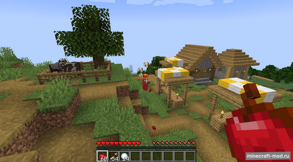 Мод Enhanced Throwables для Minecraft 1.20.1