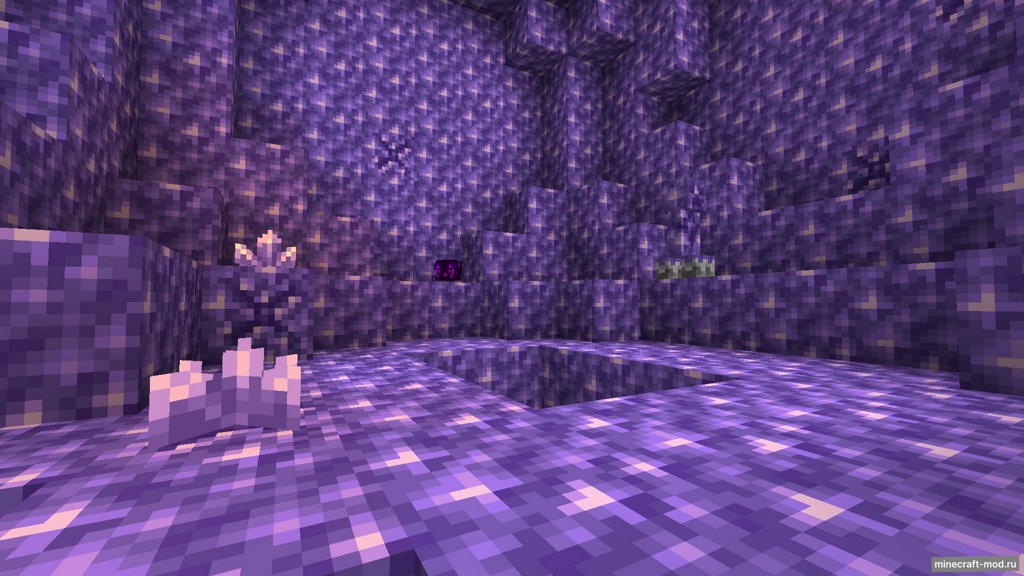 Мод Additional Amethyst для Minecraft 1.20.1