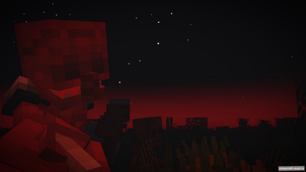 Мод The Flesh That Hates для Minecraft 1.20.1, 1.19.2