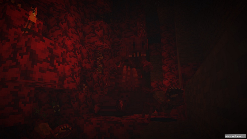 Мод The Flesh That Hates для Minecraft 1.20.1, 1.19.2