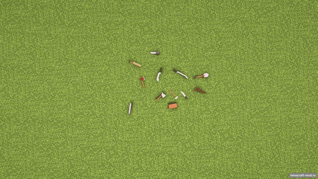Мод rrunpyire's Melee Weapons pack для Minecraft 1.16.5