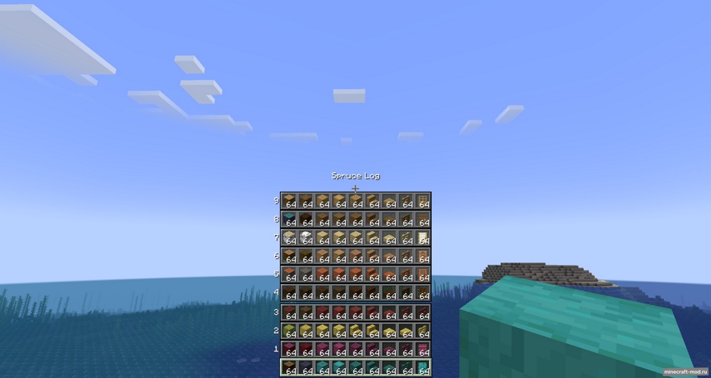 Мод Builder's Inventory для Minecraft 1.20.4