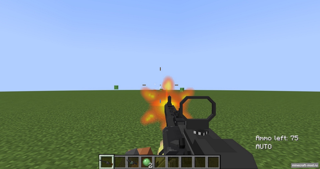 Мод Gunscraft для Minecraft 1.20.1