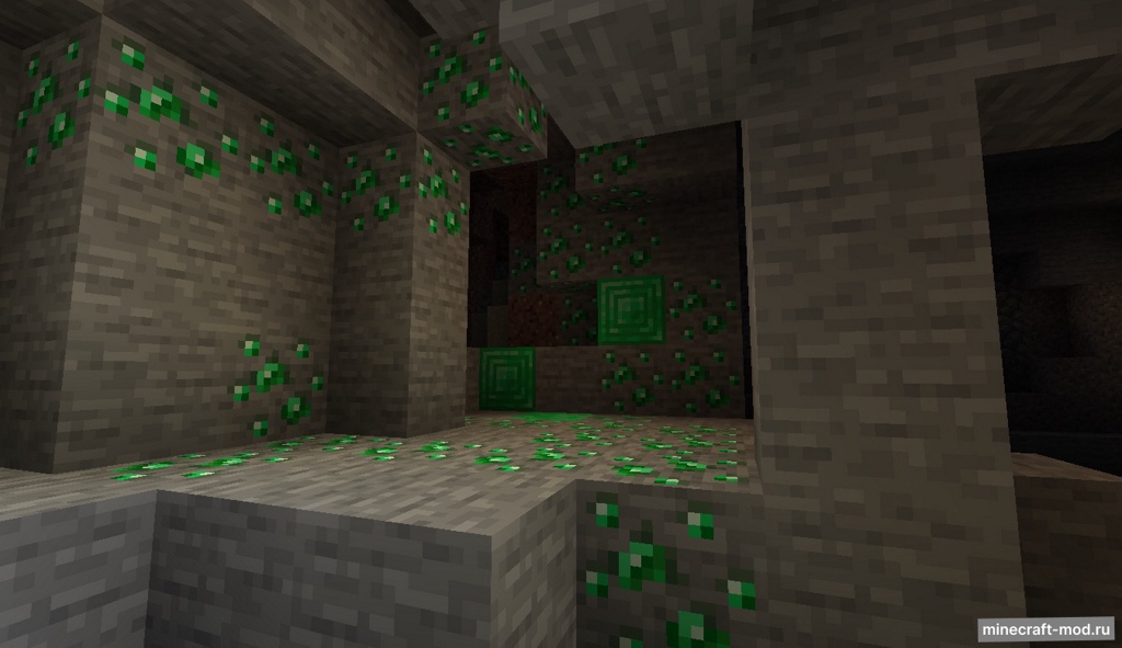 Мод Ore Creeper для Minecraft 1.21.4, 1.21.3, 1.21.1,  ...