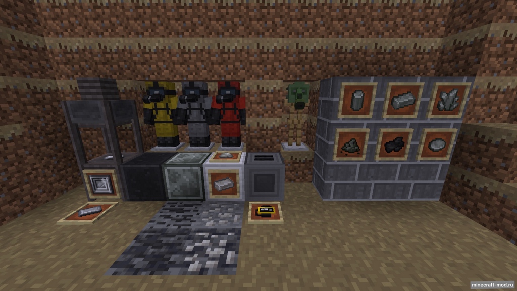 Мод Hbm's Nuclear Tech - Rewrite Edition для Minecraft 1.20.1