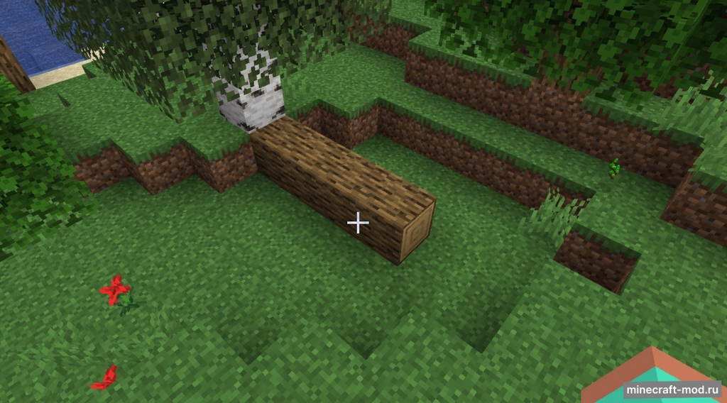 Мод Fallen Trees для Minecraft 1.16.5