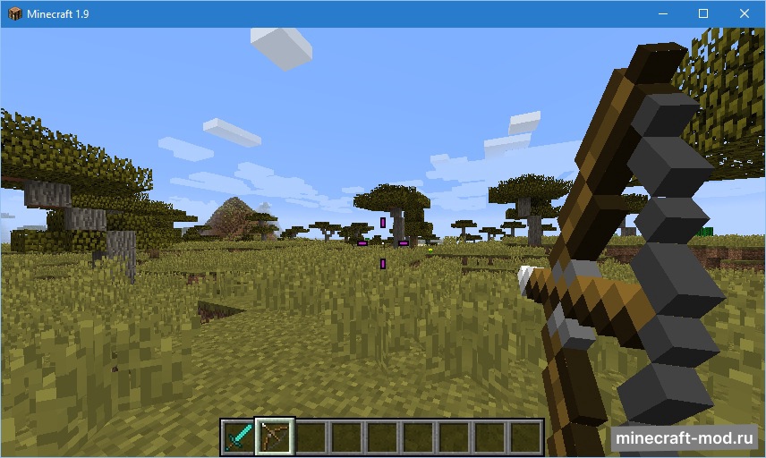 Мод Custom Crosshair для Minecraft 1.21.1, 1.21, 1.20.6,  ...