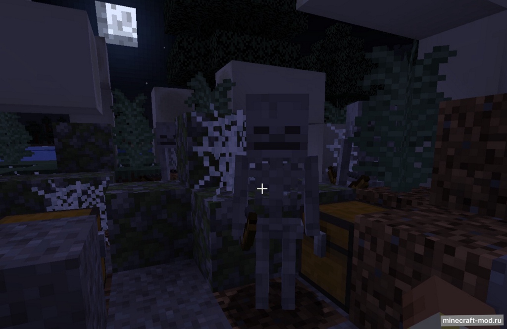 Мод Skeleton Fort для Minecraft 1.20.1