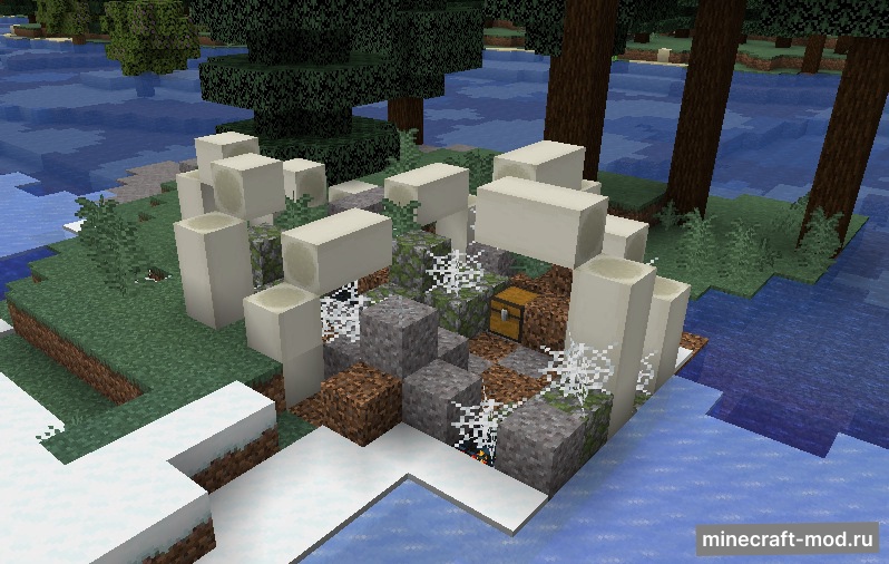 Мод Skeleton Fort для Minecraft 1.20.1
