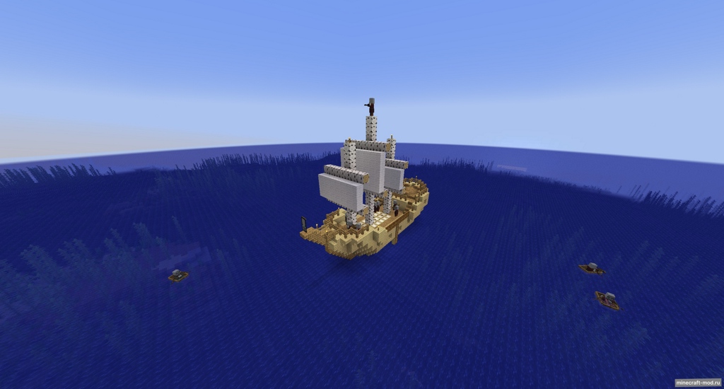Мод EMD123's Ships для Minecraft 1.21, 1.20.6, 1.20.5,  ...