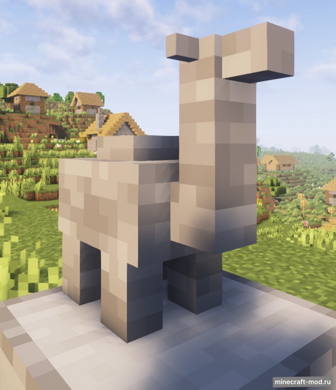 Мод Mob Statues для Minecraft 1.20.4, 1.20.1