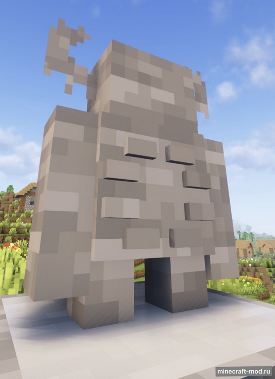 Мод Mob Statues для Minecraft 1.20.4, 1.20.1
